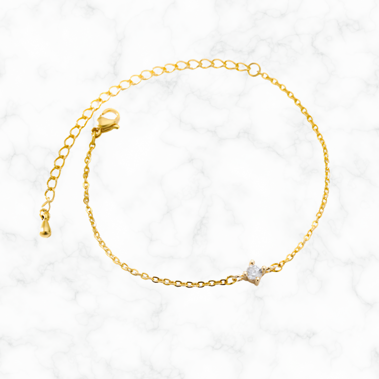Armband met diamand steentje