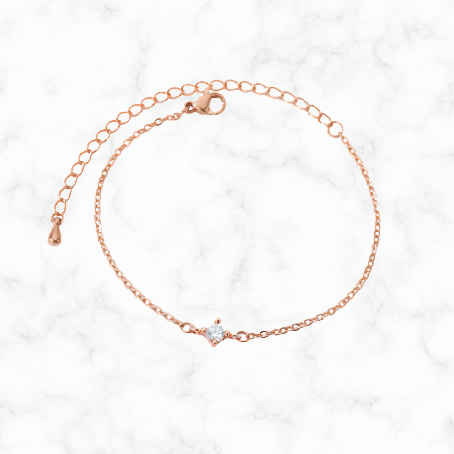 Armband met diamand steentje