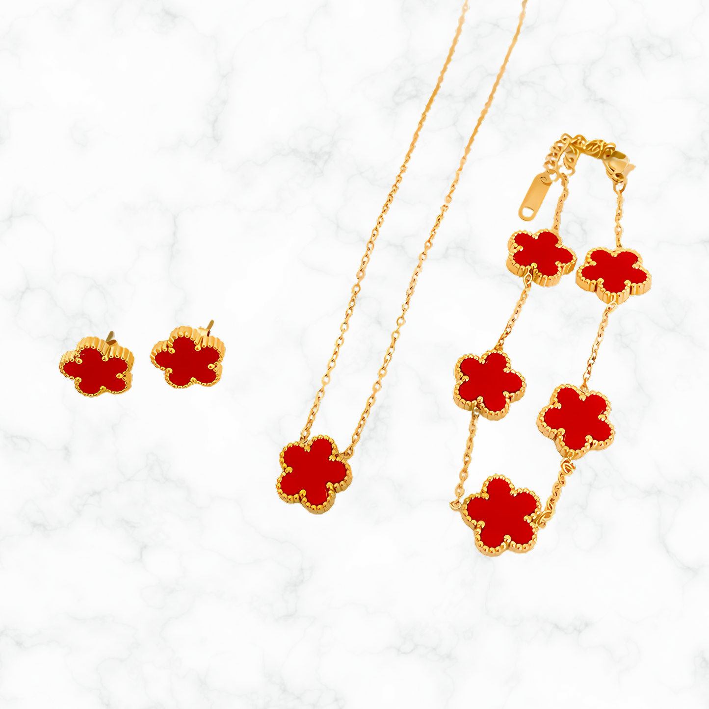 Klaver sieraden set
