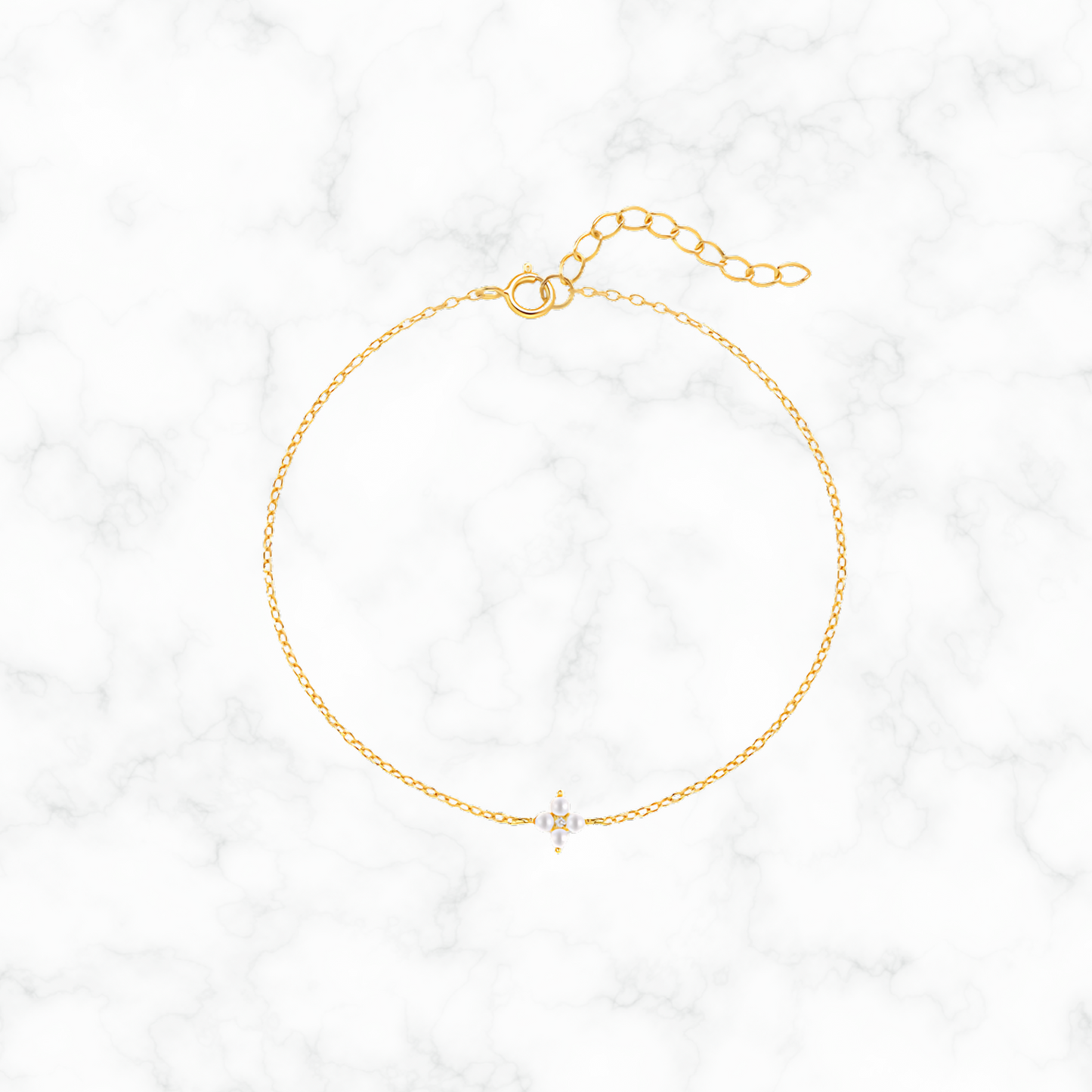 Klaver ketting/armband set