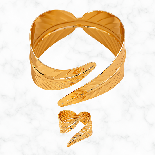 Armband + ring set