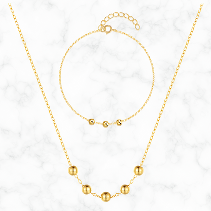 Ketting/armband set