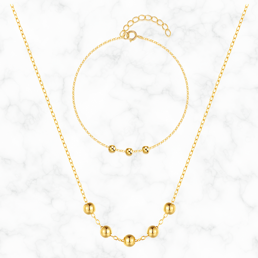 Ketting/armband set