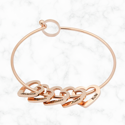 Gepersonaliseerde love bracelet