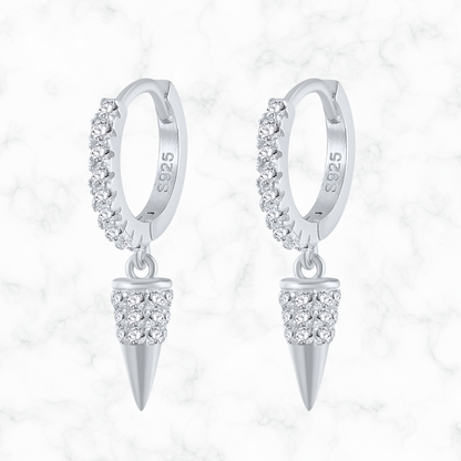 Diamand oorbellen