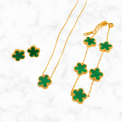 Klaver sieraden set