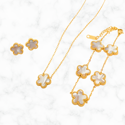 Klaver sieraden set