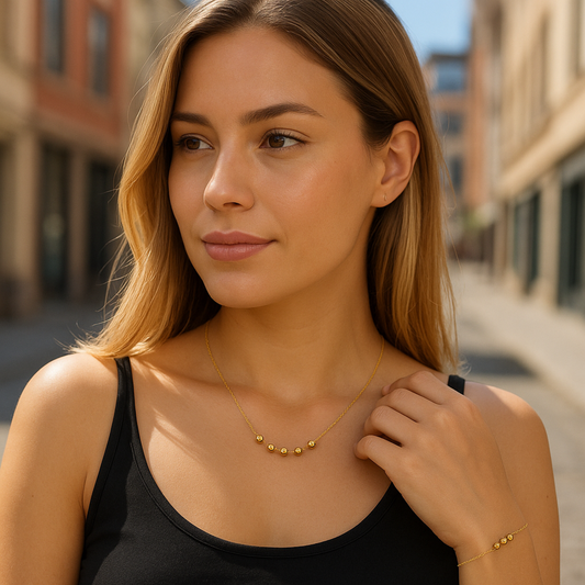 Ketting/armband set