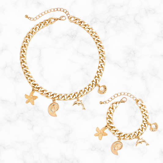Boho sieraden set