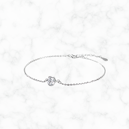Armband met diamand steentje